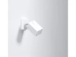 Sollux Lighting Aplique Para Pared-Sollux MERIDA - 1 foco de pared de luz blanca, GU10 Blanco