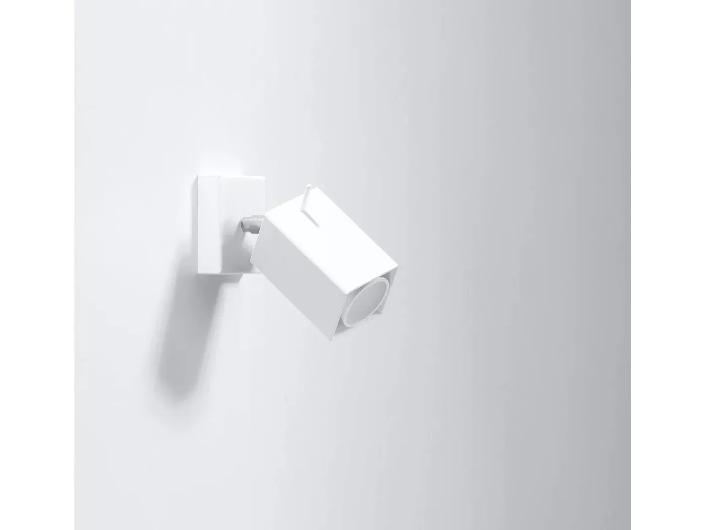 Sollux Lighting Aplique Para Pared-Sollux MERIDA - 1 foco de pared de luz blanca, GU10 Blanco