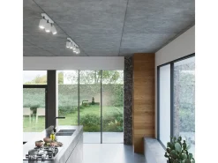 Sollux Lighting Plafón-Sollux MERIDA - Barra de 3 focos de luz blanca, GU10 Blanco