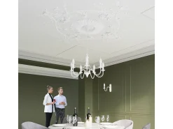 Sollux Lighting Sollux MINERWA - Lámpara de araña de tres brazos con 3 luces blanca, E14 Blanco New