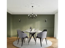 Sollux Lighting Sollux MINERWA - Lámpara de araña de 5 brazos con múltiples luces , E14 Negro Online