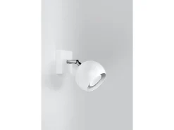 Sale Sollux Lighting Sollux OCULARE - 1 foco de pared de luz blanca, GU10 Blanco