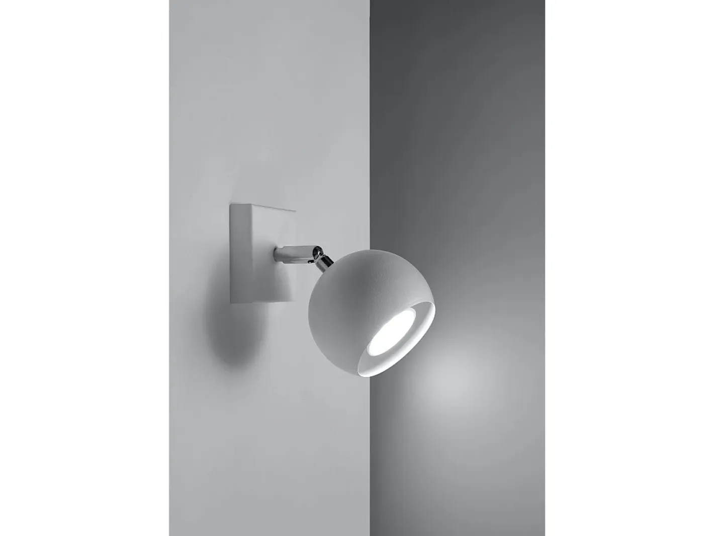 Sale Sollux Lighting Sollux OCULARE - 1 foco de pared de luz blanca, GU10 Blanco
