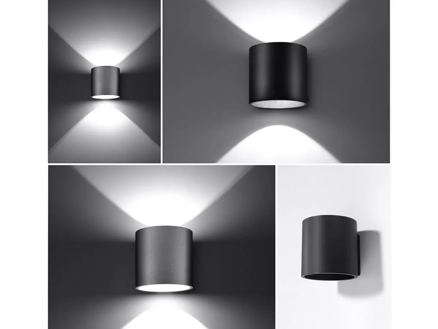 Sollux Lighting Sollux ORBIS - 1 lámpara de pared Light Up Down Blanca, G9 Blanco Discount