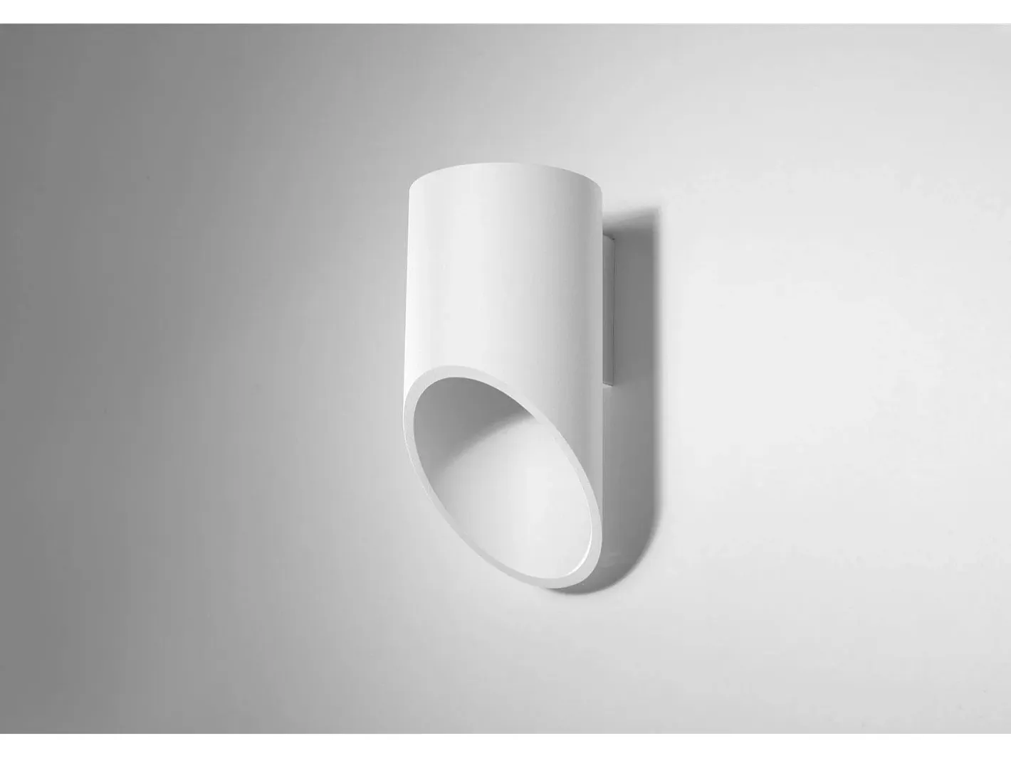 Sollux Lighting Aplique Para Pared-Sollux PENNE - 1 lámpara de pared Light Up Down Blanca, G9 Blanco