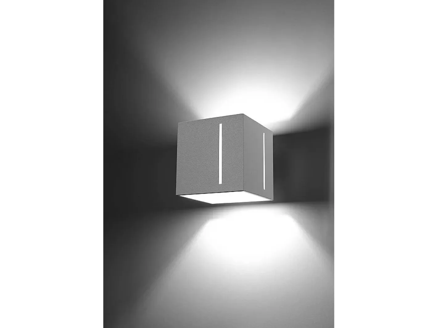 Outlet Sollux Lighting Sollux PIXAR - 1 luz de pared a ras de suelo Blanca, G9 Blanco