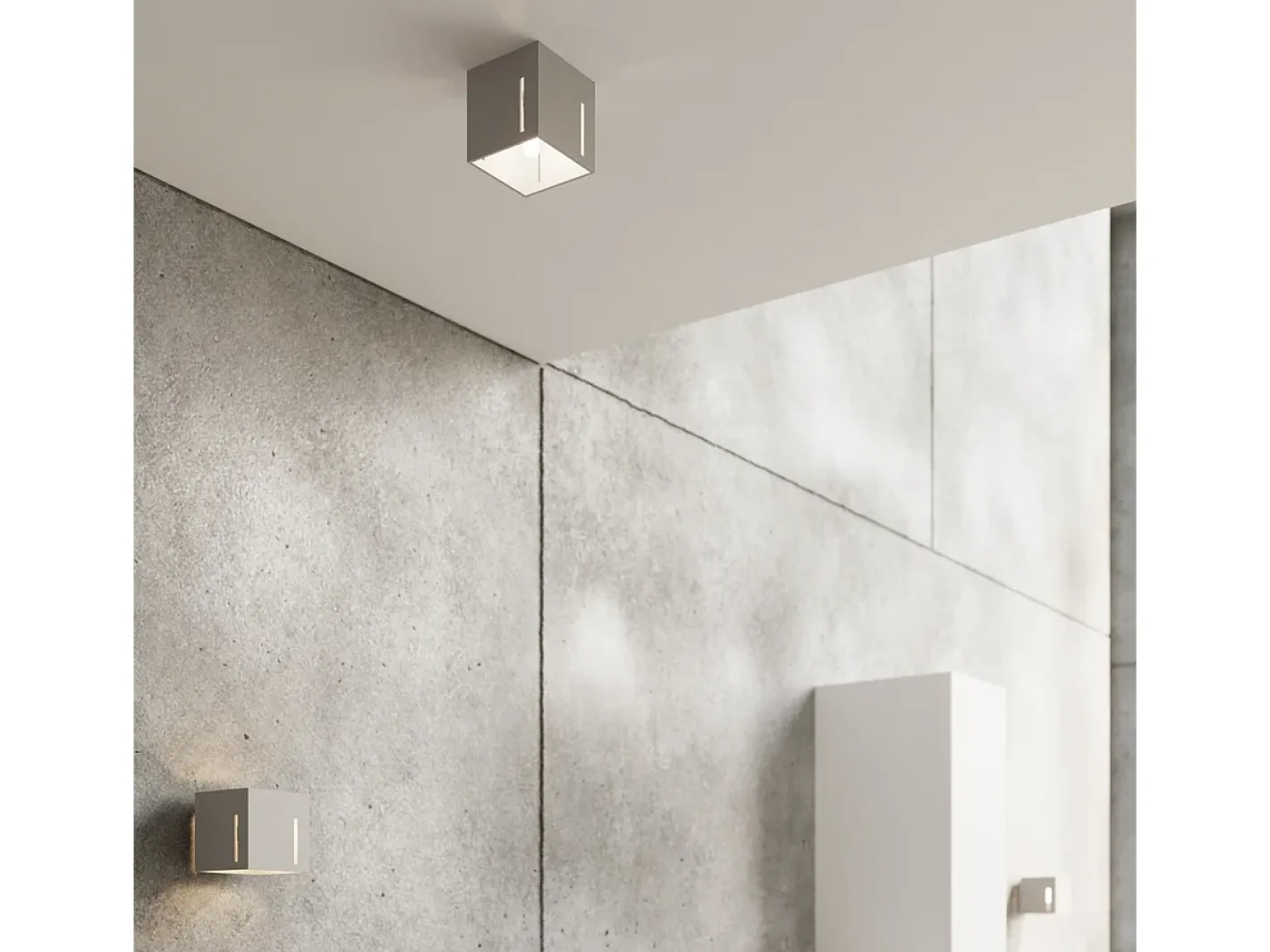 Clearance Sollux Lighting Sollux PIXAR - 1 luz de techo al ras de color claro, G9 Gris