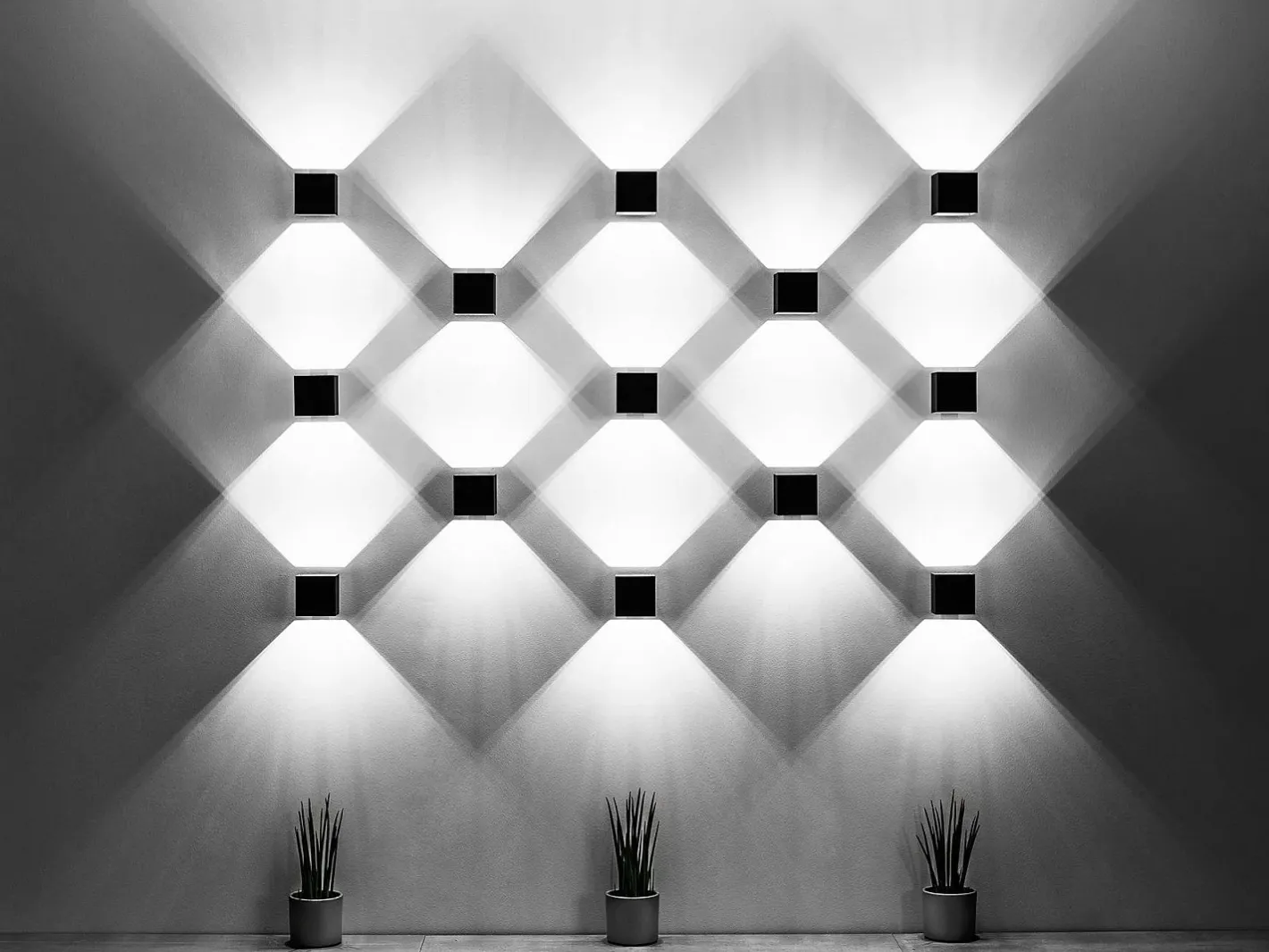 Sollux Lighting Sollux QUAD - 1 lámpara de pared Light Up Down Negra, G9 Negro