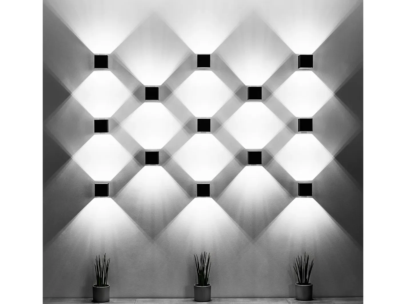 Sollux Lighting Sollux QUAD - 1 lámpara de pared Light Up Down Blanca, G9 Blanco New