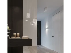 Sollux Lighting Sollux QUAD - 1 lámpara de pared Light Up Down Blanca, G9 Blanco New