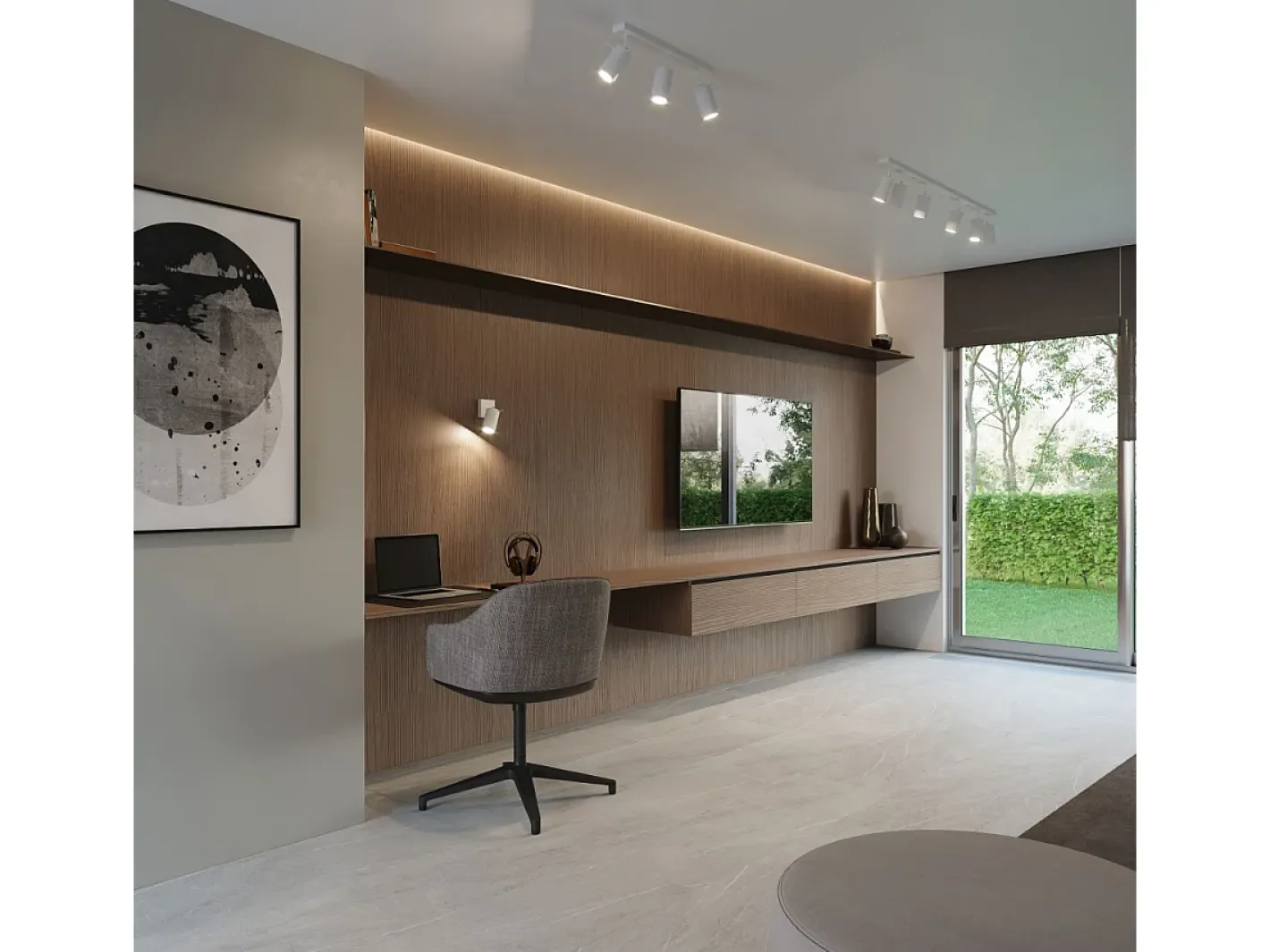 Sollux Lighting Sollux RING - Cluster de 4 focos de luz , GU10 Blanco Hot
