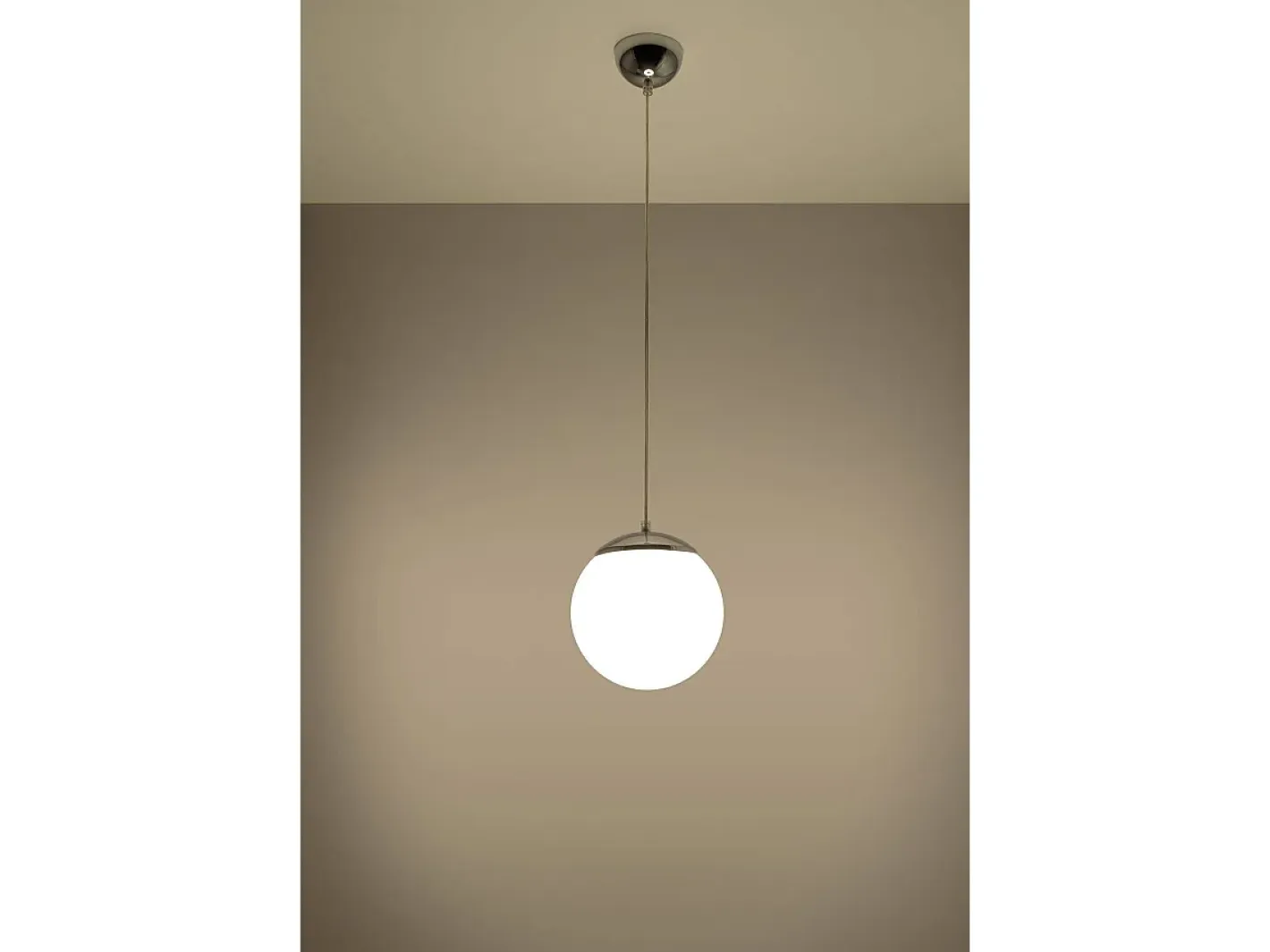 Best Sollux Lighting Sollux UGO - 1 Light Globe colgante , cromo, E27 Blanco