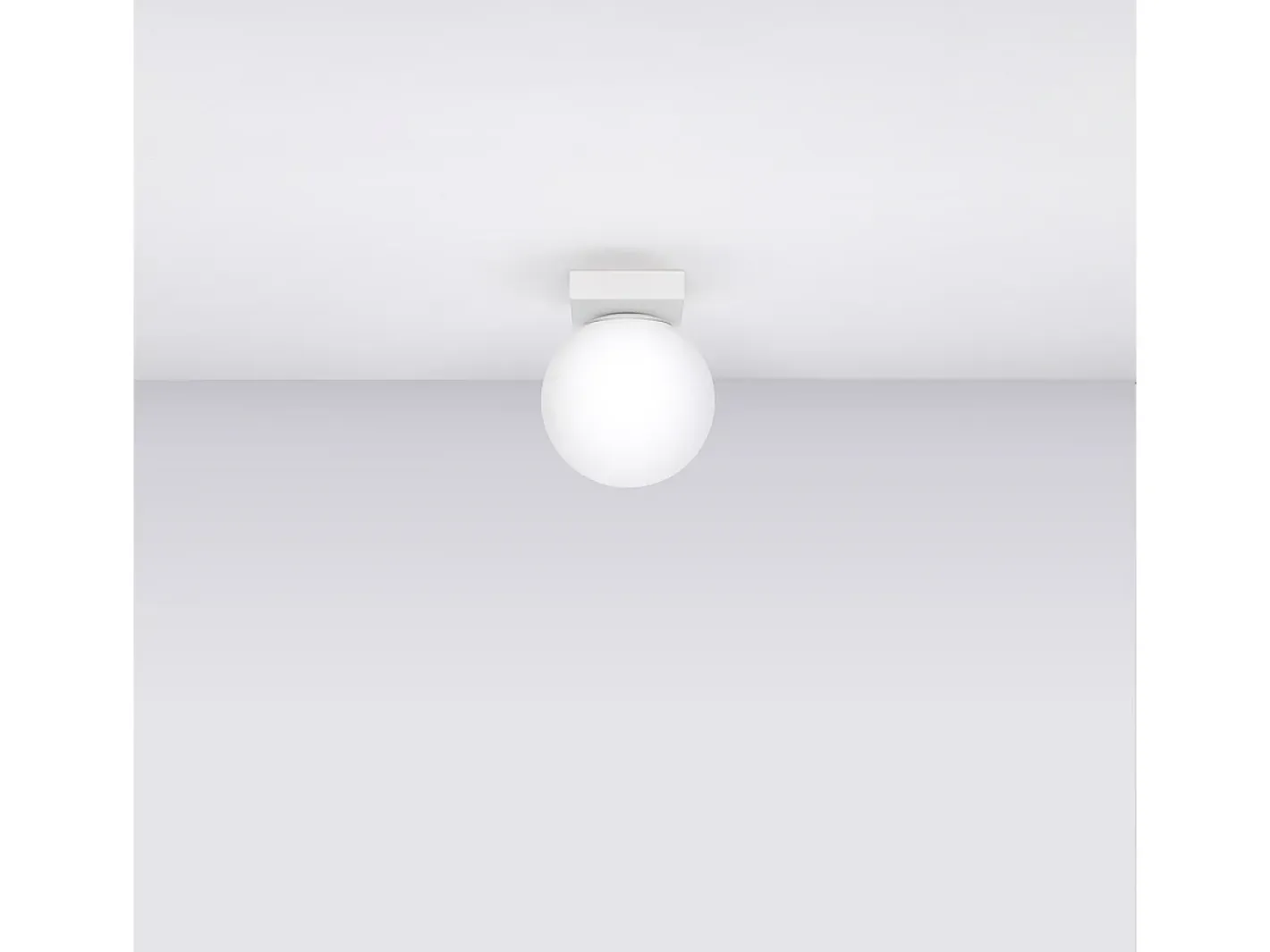 Sollux Lighting Plafón-Sollux Yoli Plafón Globe Blanco