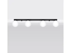 Sollux Lighting Sollux Yoli Plafón Globe Negro