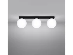 Sollux Lighting Sollux Yoli Plafón Globe Negro Best