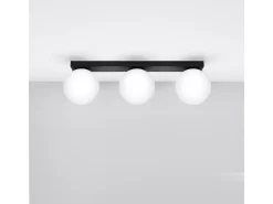 Sollux Lighting Sollux Yoli Plafón Globe Negro Best
