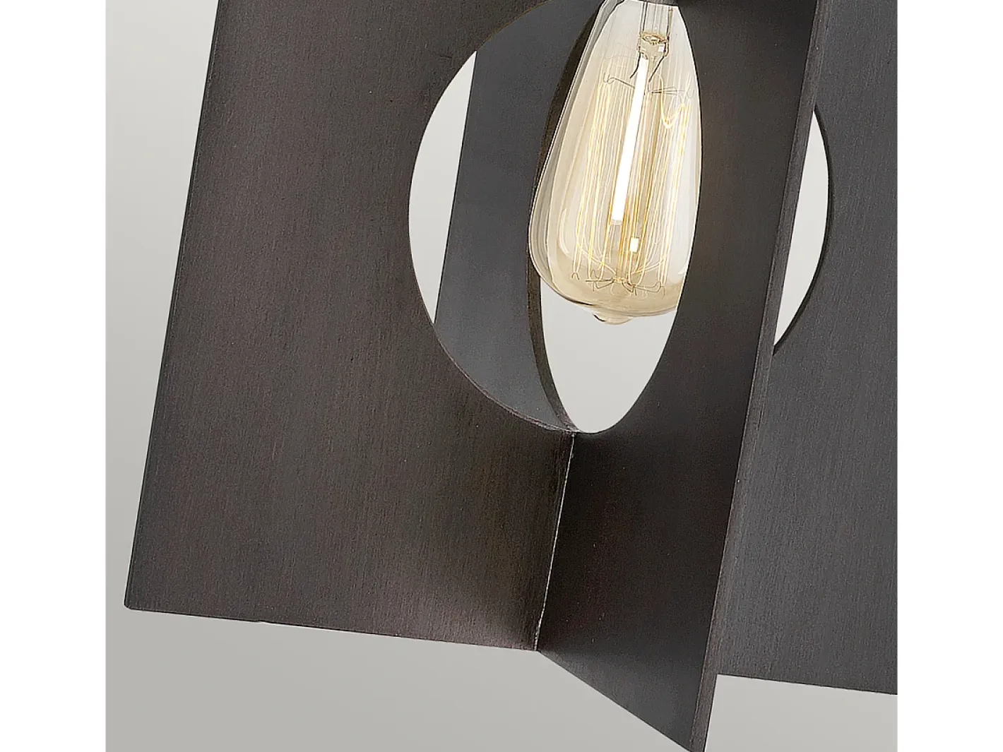 Sospensione Industrial Nordica Ludlow Acciaio Grafite Spazzolata 1 Luce E27 Gris Online