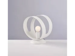 Lámpara Suspendida-Sospensione Moderna 1 Luce Peter In Ferro Bianco Taglio Laser Blanco