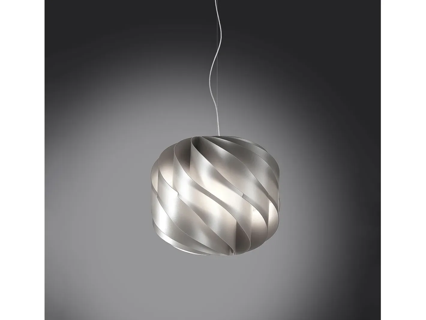 Sospensione Moderna Globe Polilux ® Argento E Metallo Cromo 1 Luce E14 Plateado