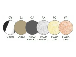Sale Sospensione Moderna Tetris Color Metallo Foglia Argento Vetro Bianco 2 Luci E27 Blanco