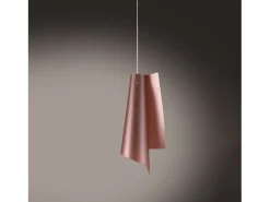 Sospensione Moderna Vela Polilux ® Rame E Metallo Cromo 1 Luce E27 H68Cm Cobrizo Outlet