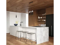 Sollux Lighting Sospensione Sottile 8 cm Grigio Chiaro, Nero GU10 Lámpara colgante Slim 8cm , Negro GU10 Gris Outlet