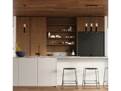 Sollux Lighting Sospensione Sottile 8 cm Grigio Chiaro, Nero GU10 Lámpara colgante Slim 8cm , Negro GU10 Gris Outlet