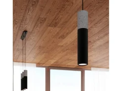 Sollux Lighting Sospensione Twin Grigio Chiaro, Nero GU10 Lámpara colgante Twin , negra GU10 Gris Sale