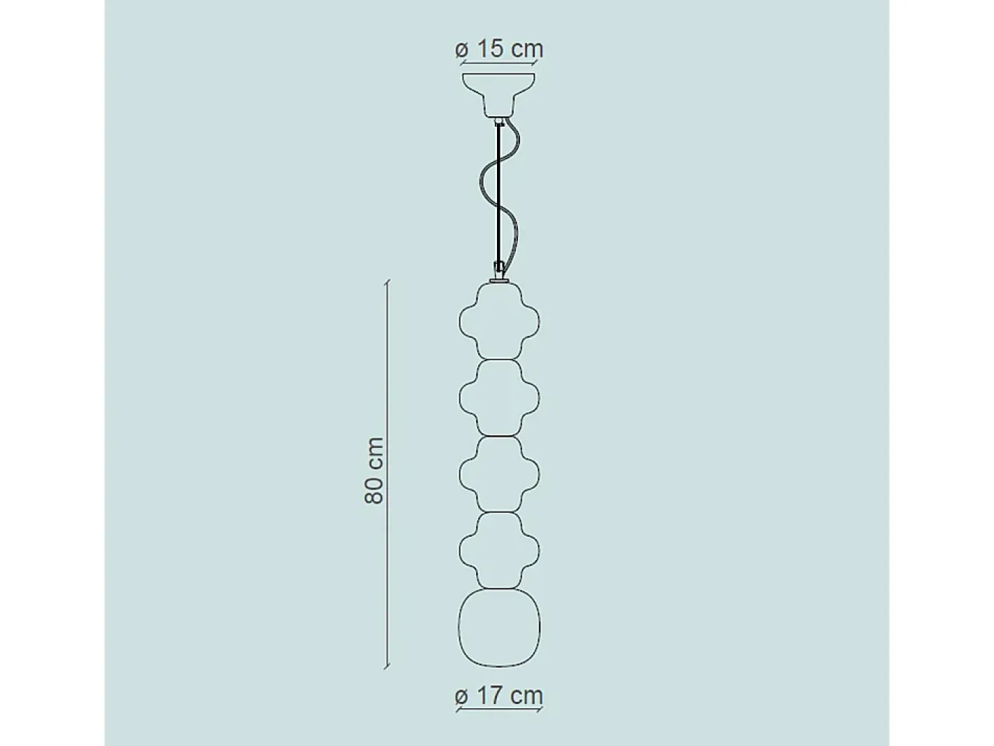 Online Ferroluce Sospensione Vintage Decò Copacabana 4 Moduli Ceramica Gialla 1 Luce E27 Amarillo