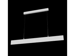 Clearance Maytoni Step Lámpara colgante de techo lineal LED integrada blanca Blanco