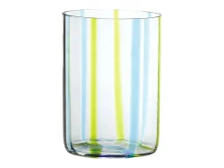 Surtido de Vasos Tirache Zafferano en vidrio borosilicato bicolor Verde-amatista caja 6 piezas Amarillo Online