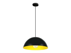 TOSEL Suspensión ,metal, ,A78xD42,5xP42,5cm Negro