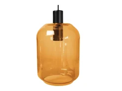 Discount TOSEL Suspensión , metal ,AMARILLO, A 100xD20xP20cm Amarillo claro