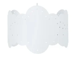 TOSEL Lámpara Suspendida-Suspensión , metal ,,A 75xD30x P 30cm Blanco