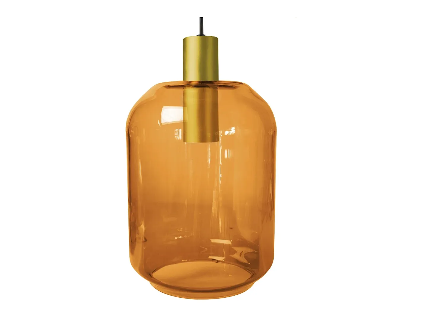 Outlet TOSEL Suspensión , metal,AMARILLO,A100xD 20xP20cm Amarillo claro