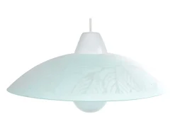 Discount TOSEL Suspensión , vidrio, , A 74xD45x P 45cm Gris