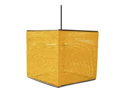TOSEL Suspensión ,fibre ,,A90xD 20xP20cm Amarillo Online
