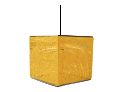 TOSEL Suspensión ,fibre ,,A 90x D16xP16cm Amarillo