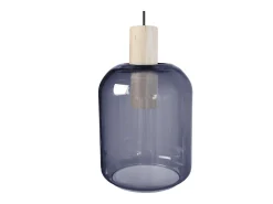 Hot TOSEL Suspensión ,madera, ,A 100xD 16x P 16cm Azul