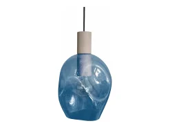 TOSEL Suspensión ,madera, ,A100xD 20x P 20cm Azul Sale