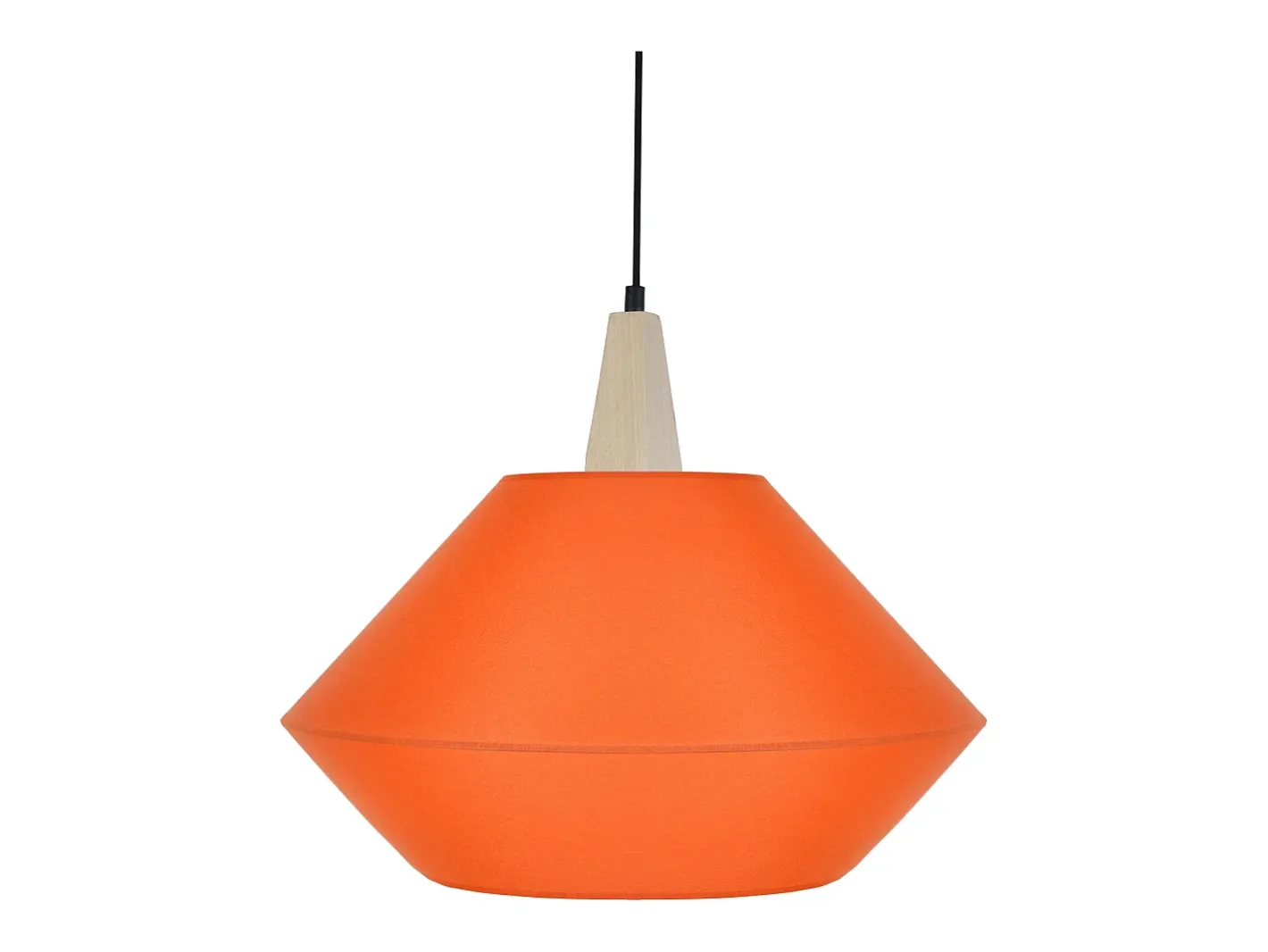 Hot TOSEL Suspensión ,madera,natural,A90xD40x P40cm Naranja