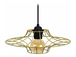 TOSEL Lámpara Suspendida-Suspensión ,metal , ,A70xD30xP30cm Dorado