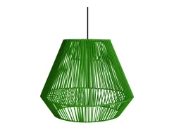 Outlet TOSEL Suspensión ,metal, fibra,natural,A88xD40xP40cm Color natural claro