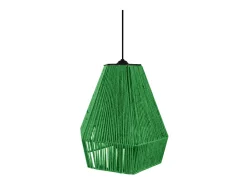 TOSEL Suspensión ,metal, fibra,,A 90xD30x P 30cm Negro