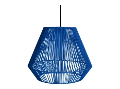 TOSEL Suspensión ,metal, fibra, ,A88xD40xP40cm Azul Best