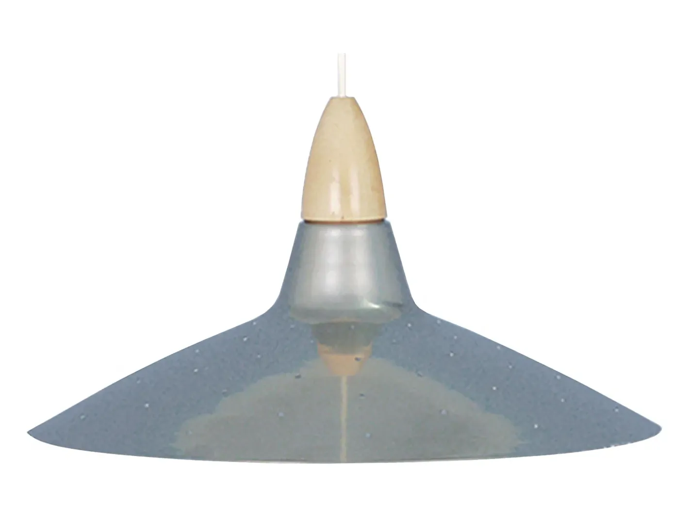 TOSEL Lámpara Suspendida-Suspensión ,metal,Aluminio , A19xD38xP38cm Plateado