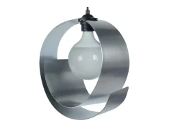 TOSEL Suspensión ,metal,Aluminio , A 86xD28xP28cm Plateado Hot