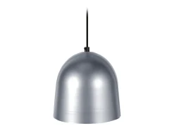 TOSEL Lámpara Suspendida-Suspensión ,metal,Aluminio ,A80x D17xP17cm Plateado