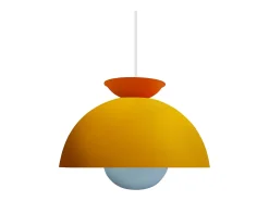 TOSEL Lámpara Suspendida-Suspensión ,metal,,A110xD30xP30cm Amarillo