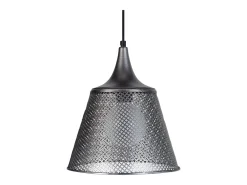 TOSEL Lámpara Suspendida-Suspensión ,metal,antracita,A80xD 17x P 17cm Gris antracita